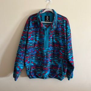 Men’s XL Columbia 3/4 zip pullover